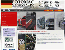 Tablet Screenshot of pgauto.com